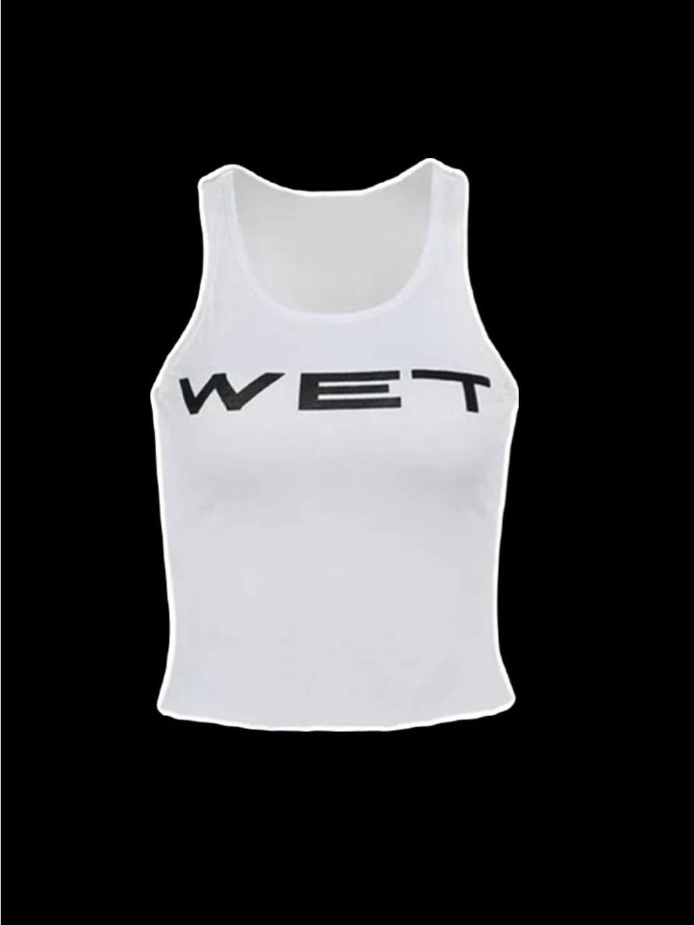 YEEZY X MOWALOLA "WET" TANK TOP
"WHITE" SIZE MEDIUM